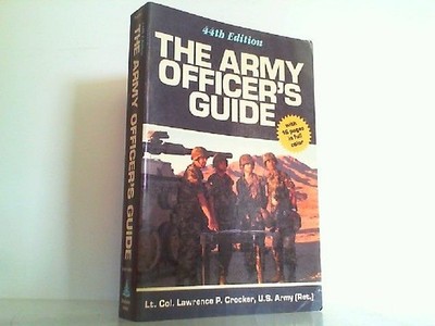 Army Officer's Guide. Crocker, Lawrence P.: