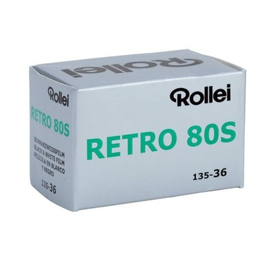 Retro 80 SchwarzweißNegativfilm | 35 mm | 36 Aufnahmen | ISO 80