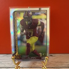 Topps 2025 Chrome Terry McLaurin #206 Commanders NFL Football Card