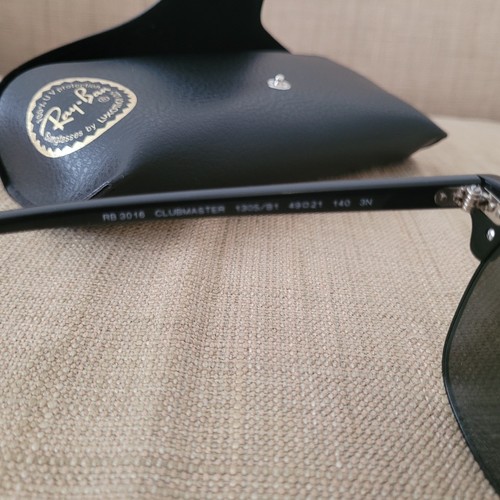 Ray Ban Clubmaster schwarz RB 3016 neu - Bild 5 von 8