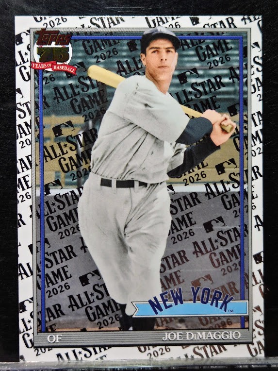 Joe Dimaggio 2026 Topps Series 2 #91B2-49 All-Star Foil - New York Yankees