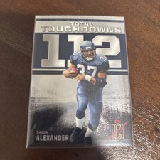 2024 Topps Signature Class Zone Out Shaun Alexander #ZO-12 Total Touchdowns