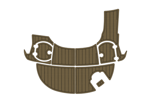 2011-2018 Monterey 204 FS SP Anti-slip Custom EVA  teak marine deck flooring - Bild 9 von 11
