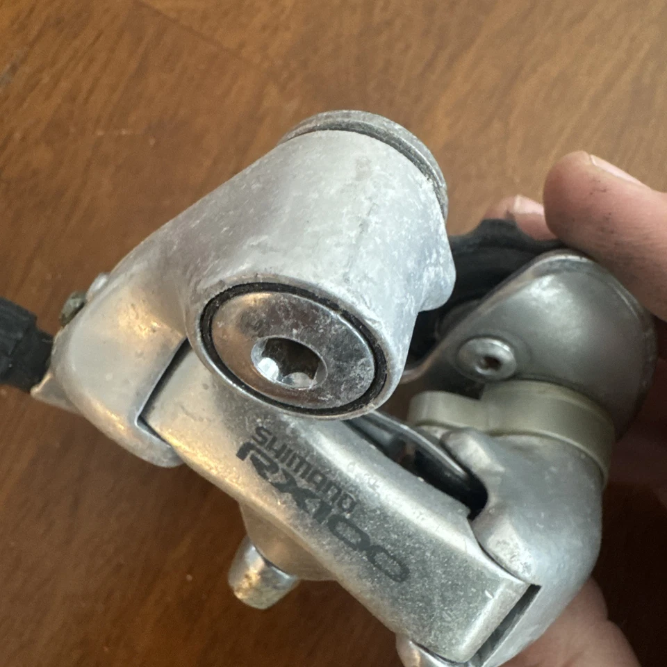 Vintage Shimano RX100 RD-A550 Resr Umwerfer kurzer Käfig  - Bild 2 von 4