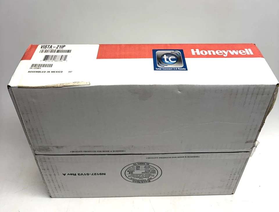 Sistema de seguridad Honeywell Vista-21IP SIA sellado de fábrica Foto 2 de 4