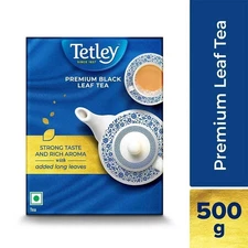 Tetley Premium Black Leaf Tea Rich Aroma & Strong Taste 500gm