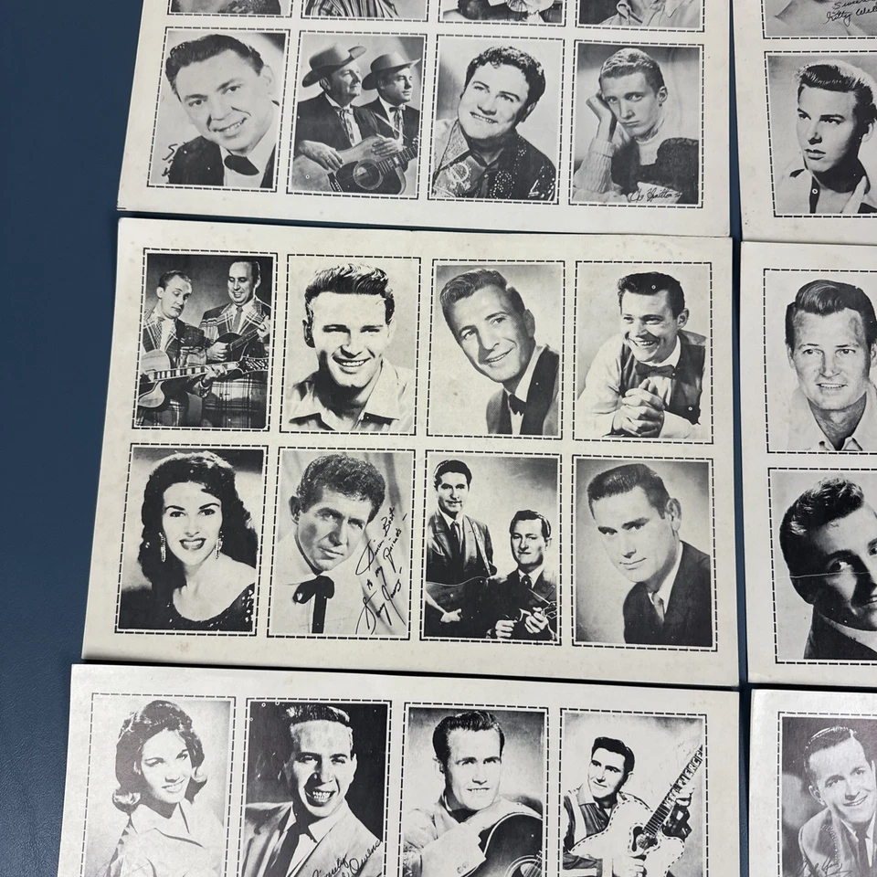 批量 6 张未切割 1968 年乡村综述杂志卡 — 第 3/4 张图片