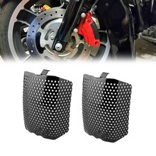 1 Pair Motorcycle Front Brake Caliper Covers Brake Caliper Screen Inserts Gua...