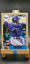 2022 Topps Archives Wander Franco RC 1987 Throwback #300 Rays