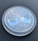 2018 1oz .999 Fine Silver Steem Community-Tree BU Round - Rare