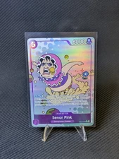 One Piece TCG Senor Pink Rare R OP10-067 Royal Blood English Foil Alt Art