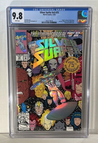 Silver Surfer v3 #75 CGC 9.8 graded comic