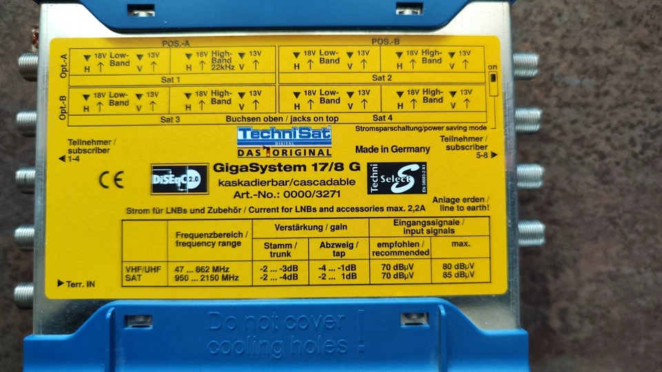 Absolut Funktionsfähig Multischalter , wenig in Betrieb gewesen. - Bild 2 von 3