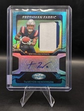 2025 Panini Certified - Freshman Fabric Mirror Signatures TreVeyon Henderson...