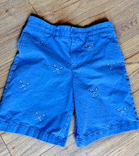 Vineyard Vines Lacrosse Chino Blue Shorts Boy's Sz 14