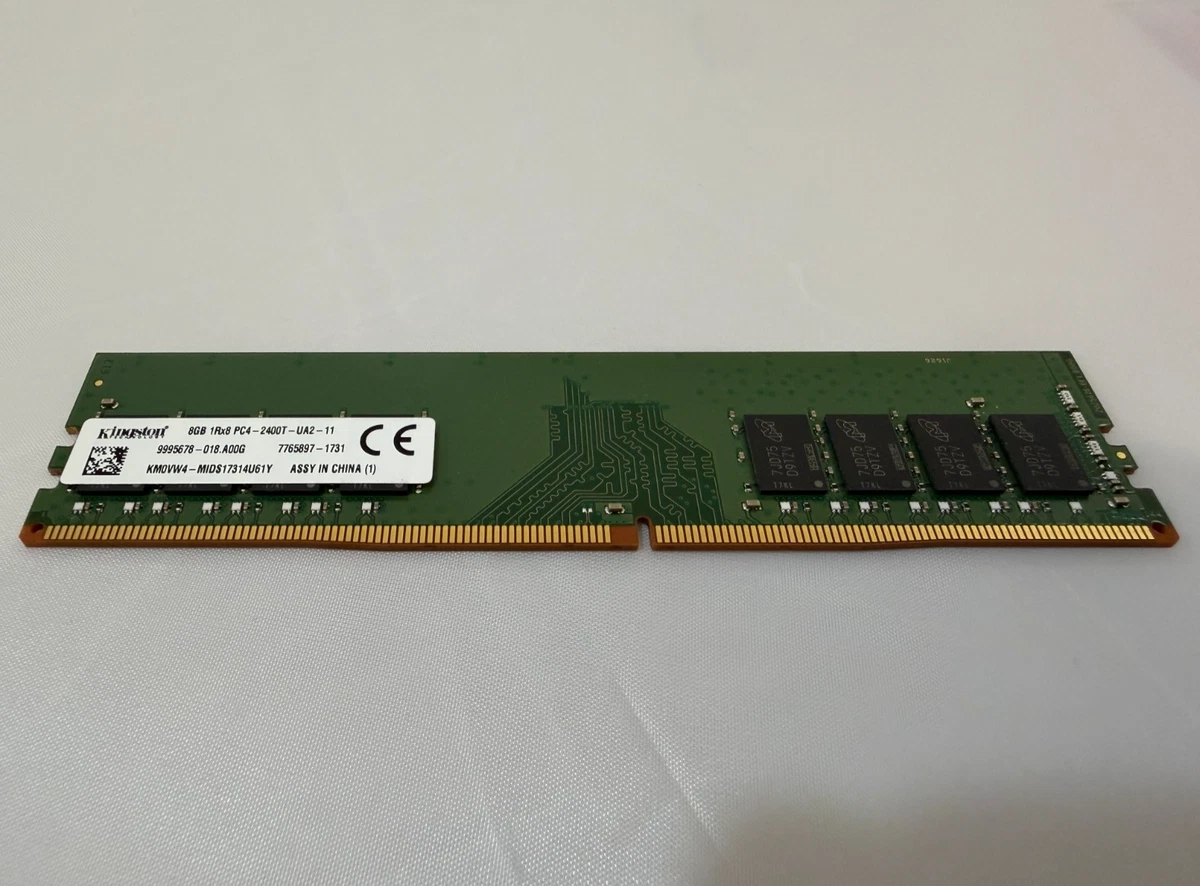 Kingston DDR4 SDRAM 8 GB Capacity per Module Memory (RAM) for sale