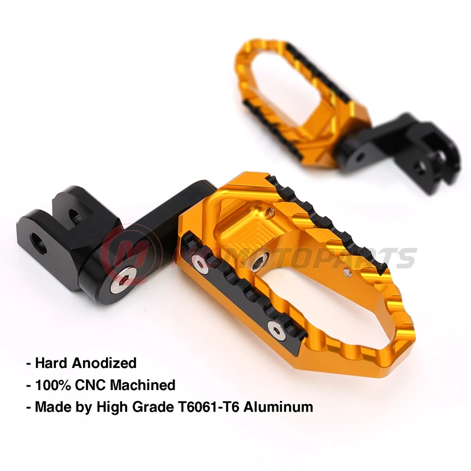 Extensión 40 mm TRC estriberas anchas doradas para Honda CB1100 / EX / RS 10-24 23 Foto 3 de 4