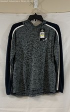 Under Armour NWT Gray Black Tech Twist Graphic Hoodie Pullover Women's Size M