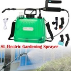 8L Watering Can With Spray Gun Telescopic Wand and Adjustable Shoulder Strap