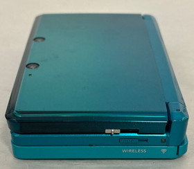 Nintendo 3DS Aqua Blue - In Original Box W/ Stylus, Charger, Accessories