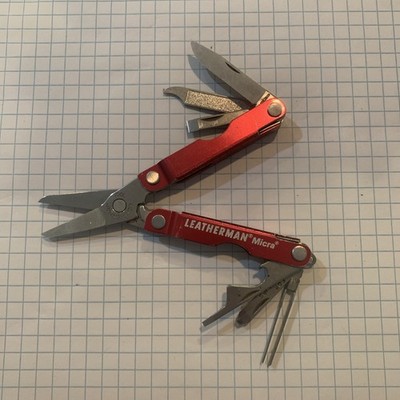 Leatherman Micra Multitool Red