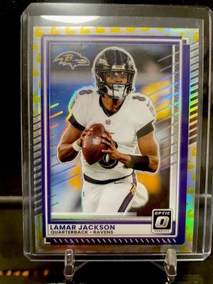 LAMAR JACKSON 2025 Optic Flex Emoji 88/199 Ravens