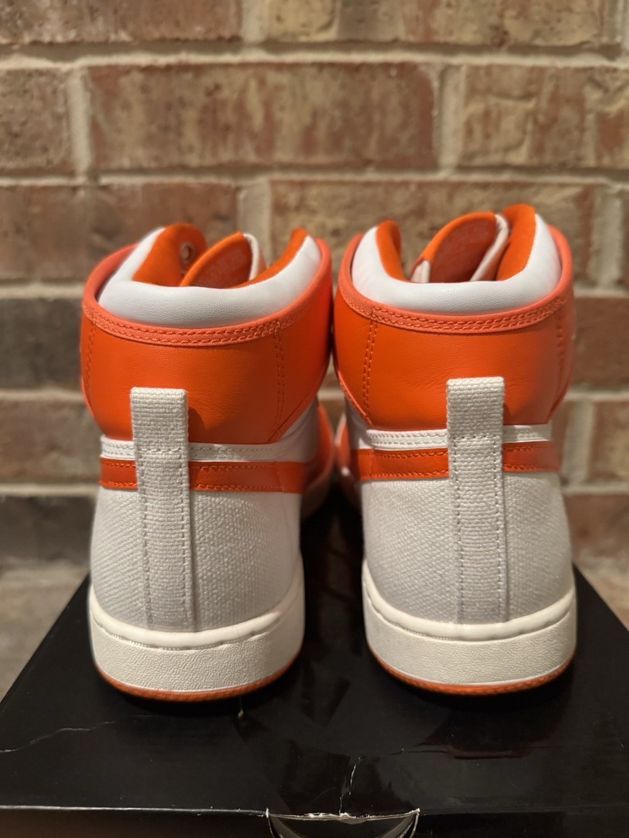 New 10.5 Nike Air Jordan 1 KO AJKO Retro Rush Orange Sail White
