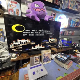 The Magic of Scheherazade Cart & Case Nintendo NES - No Manual - Actually Tested