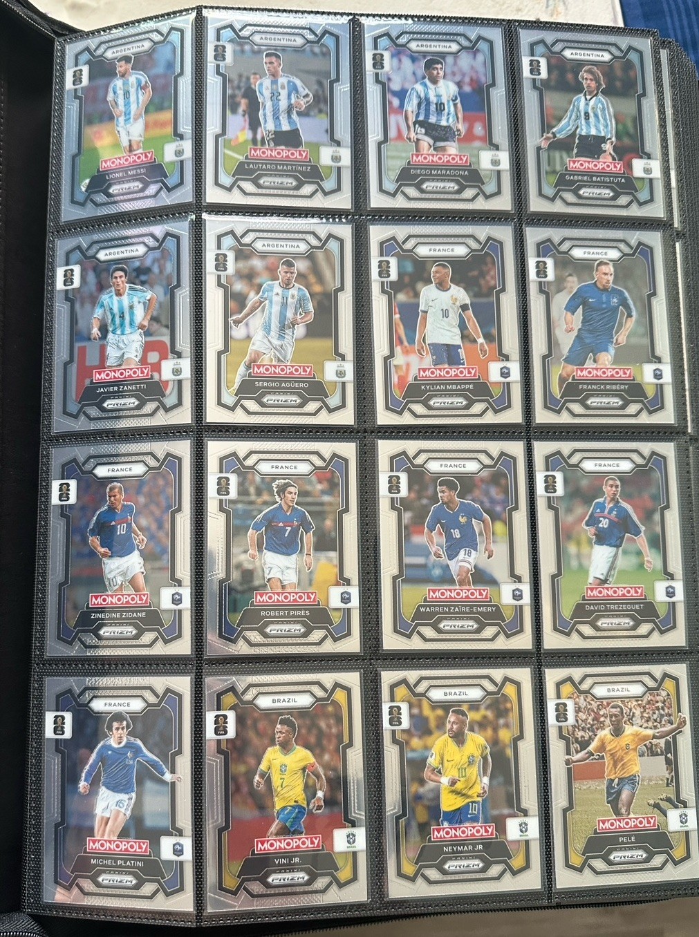 2026 Panini Prizm FIFA World Cup Monopoly Complete Base Set #1-100 Messi Yamal