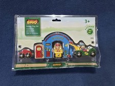 Brio Garage playset, Wooden train set, 33684, NIB, RARE