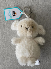 Jellycat Lamb Sheep Bag Charm Plush Keychain Cute Soft Gift NWT