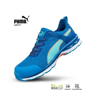 Puma Safety Beat Wns LOW S1 ESD Sicherheitsschuhe Arbeitsschuhe Damen UVP: 115€
