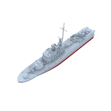 Pre-sale 1/350 Military Model Kit Soviet Pr. 1204 Border Patrol Boat Full Hull