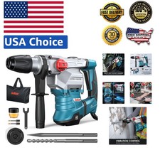 SDS-Max Heavy-Duty Rotary Hammer Drill 9 Ft.l...