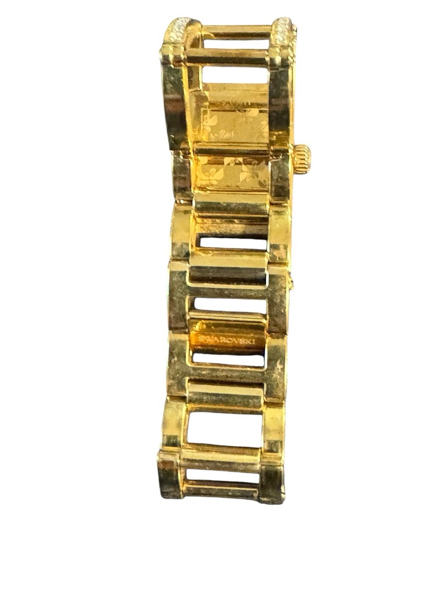 SWAROVSKI Indira 1186072 Stainless Steel Gold Quartz Watch 