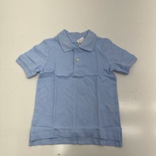 The Children  s Place Brook Blue Short Sleeve Uniform Polo Boys Size 3T NEW