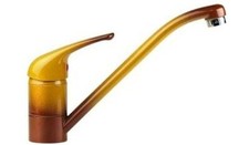 Rubinetto Cucina CROLLA Miscelatore Monocomando Terra di Francia 4070TF Perfecta