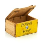 Dolls House Borax Olive Green Soap Wooden Shop Display Box