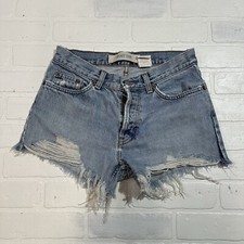 Vintage GAP Shorts Womens Size 4 Cutoff Booty Jeans Distressed Festival USA Made