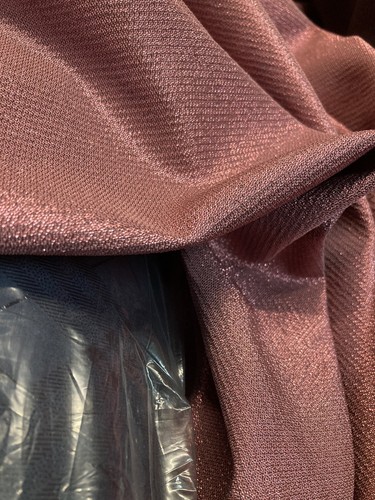 NEW Fancy Party High Class Designer Semi Stretch Lurex Crepe Fabric 60” 153cm - Picture 6 of 10