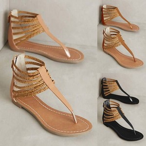 zip flip flop sandals