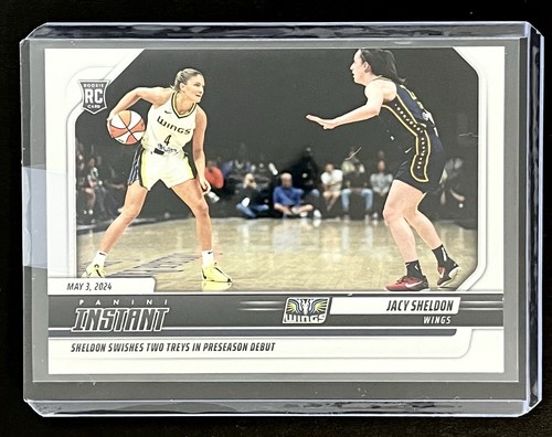 2024 Jacy Sheldon Panini Instant #3 Preseason Debut w CAITLIN CLARK - 第 1/2 張圖片