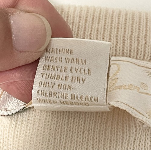 Chaleco Suéter de Golf Arnold Palmer de Colección para Hombres Grande Crema Preppy Hecho en EE. UU. NUEVO NOS - Imagen 6 de 11
