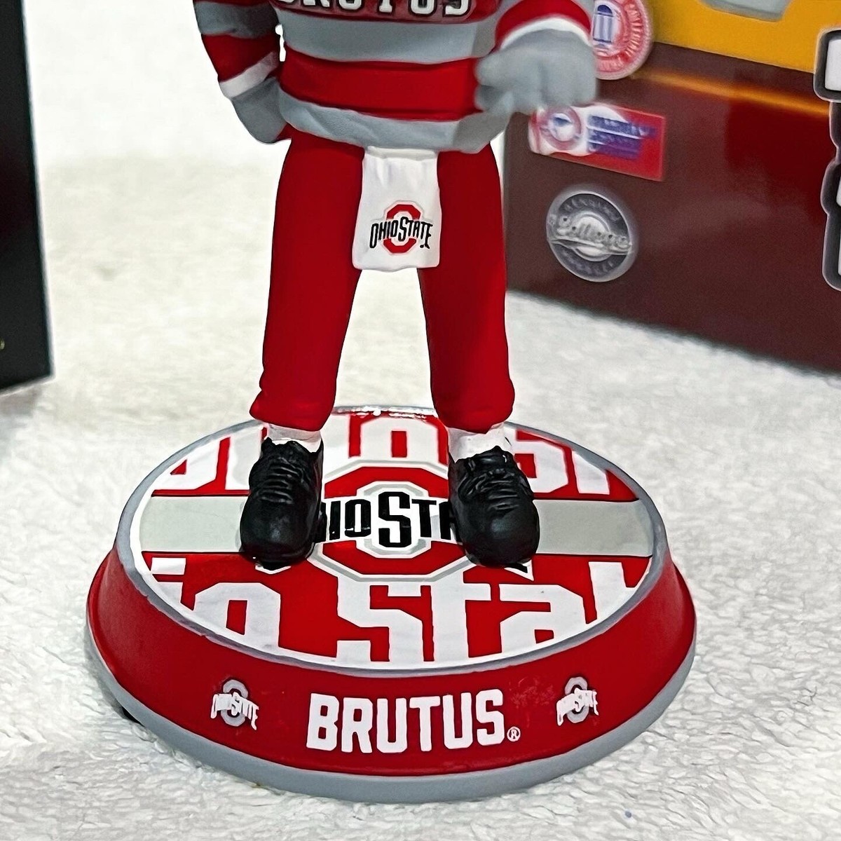 【BOBBLE HEAD】BUCKEYES BRUTUS BRUTUS the BUCKEYE Ohio State Buckeyes Football