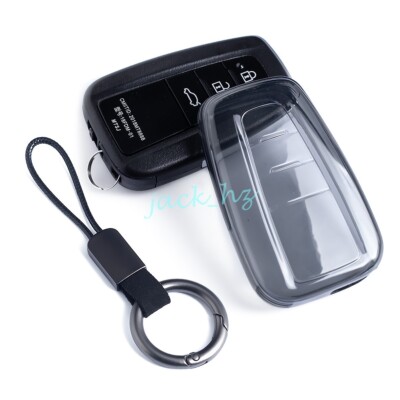 Clear Smart Key Fob Cover Case Accessories For Toyota Camry Corolla C-HR LC150 - Foto 4