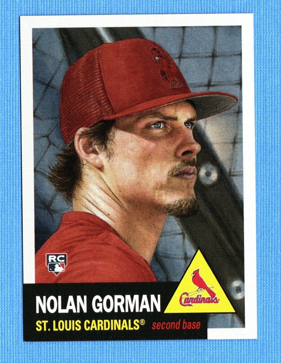 2023 Topps Living Set #616 Nolan Gorman St. Louis Cardinals 2692
