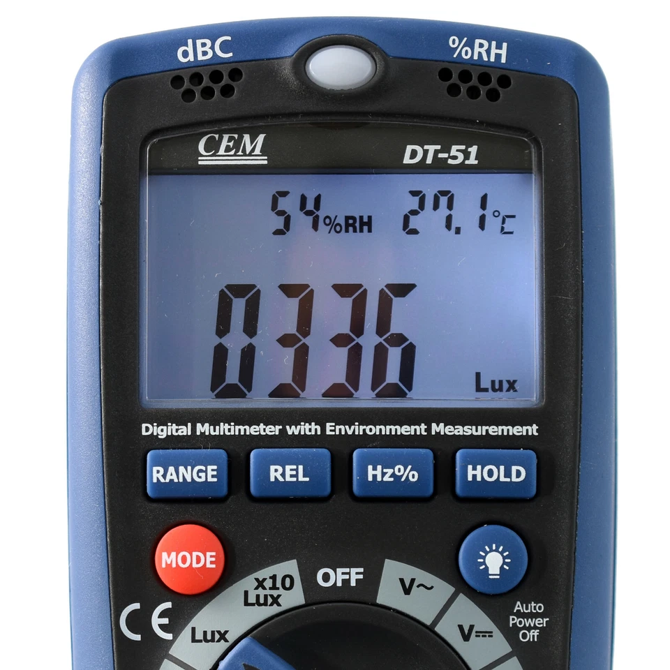 Multimeter 6in1 NCV Voltmeter Ohmmeter Stromtester Luxmeter Sonometer Temperatur - Bild 3 von 4