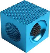 GSE 5-in-1 Pool Cue Tip Tool Cube, Billiard Cue Stick Tip Repair Tool - Blue