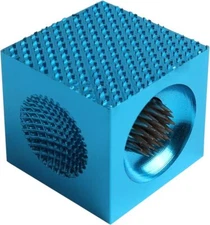 GSE 5-in-1 Pool Cue Tip Tool Cube, Billiard Cue Stick Tip Repair Tool - Blue