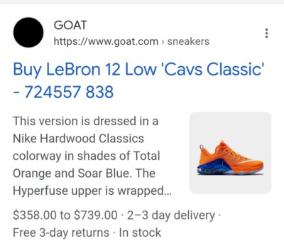 Nike LeBron12 Low Cavs Classic 27cm レブロン Size 6.5 - Nike LeBron 12 Low Cavs Classic 2015 | eBay